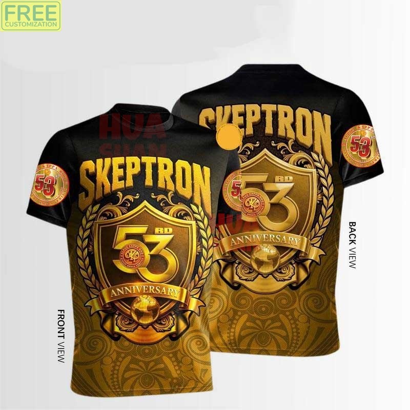 ฟรี CUSTOMIZATIONAlpha Kappa Rho AKP Fraternity Established 1973 53rd Anniversary เสื้อยืดสําหรับชาย