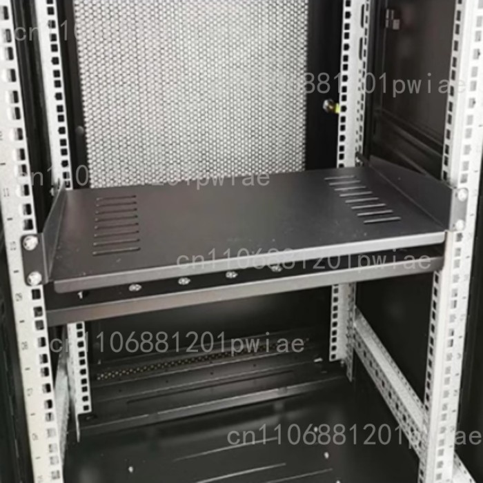 1U Server Rack Shelf Universal Vented Rack Mount Cantilever Tray 2U Rack Tray Rack-Mount Tray
