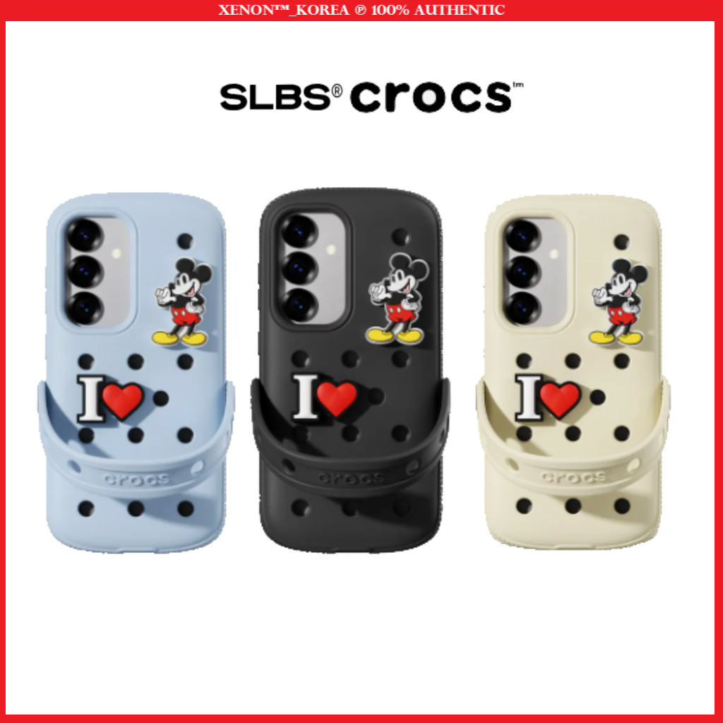 ♞,♘Crocs Collaboration Case สําหรับ Samsung Galaxy S25 Ultra / Galaxy S25 Series IKF