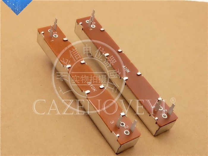 1 ชิ้นพิเศษ SL608V Mixer 8.8 ซม. สไลด์เฟดเดอร์ SL60V B10K single handle potentiometer 8B IC