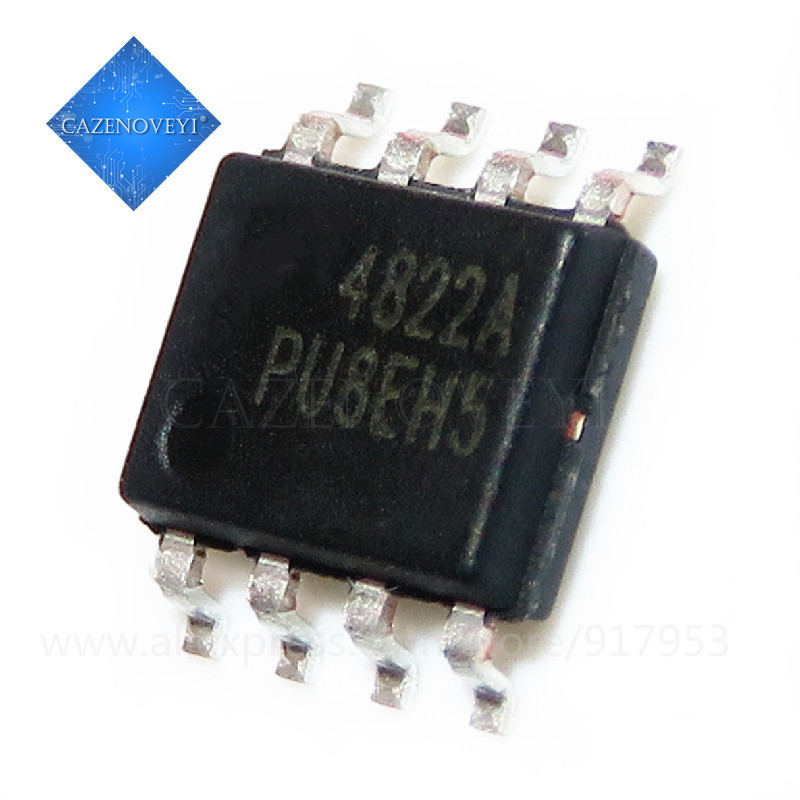10 ชิ้น 4822 AO4822 AON4822 sop-8 Chipset ชิปต้นฉบับใหม่ IC