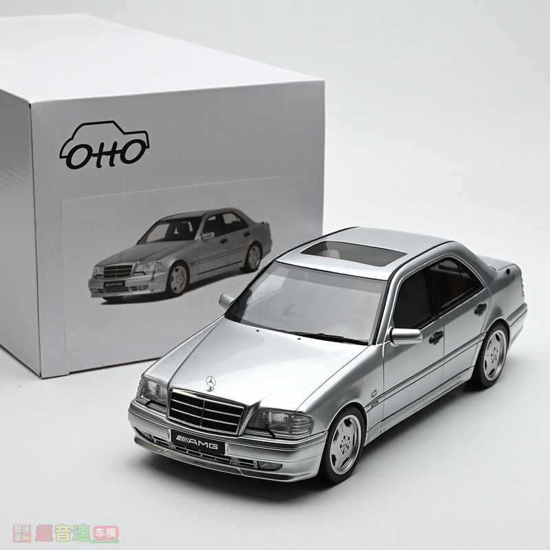 OTTO 1: 18 BENZ C36 AMG W202 1990 รถเรซิ่นรุ่น Limited ตกแต่ง