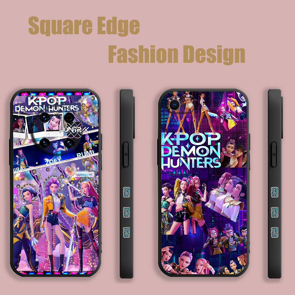 ปลอกสําหรับ OPPO A53 A76 A95 A96 A77 Reno6z Reno 7 4G Kpop Demon Hunters Rumi Zoey Mira Aesthetics K