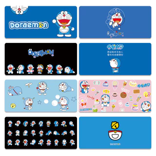 โดราเอมอนทิงเกอร์สุนัขแมวแผ่นรองเมาส์ขนาดใหญ่พิเศษน่ารักอะนิเมะแผ่นรองโต๊ะคอมพิวเตอร์หนาแผ่นรองโต๊ะการ์ตูนสํานักงาน