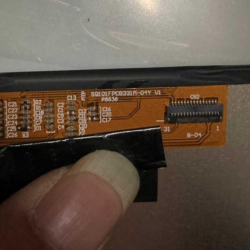 SQ101FPCB331M-04Y V1 จอแสดงผล SQ101A-B4II314-39R501 หน้าจอภายใน 10.1 LCD