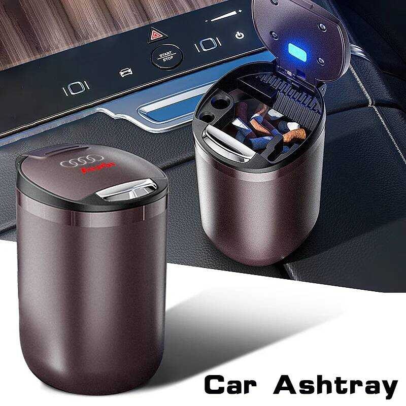 C Car Trash Can Organizer Storage Garbage Bin Ashtray Accessory For Audi Se A4 B5 B6 B7 B8 A1 A3 A6