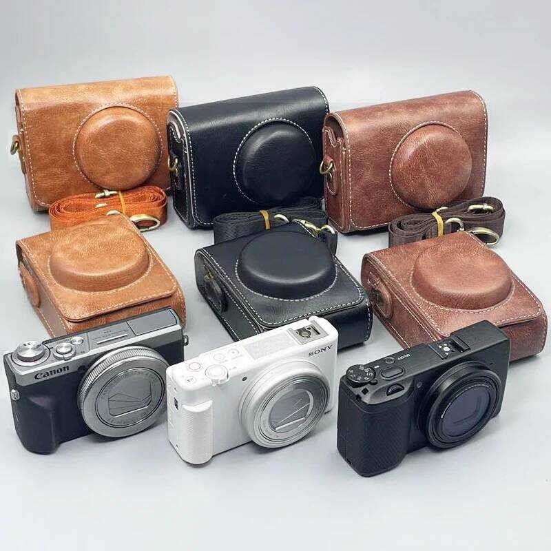 C G7x3 PU Leather Camera For Canon Powershot G7x Markiii G7xiii Sony Zv-1 Zv-1 Mark II Zv-1F With C