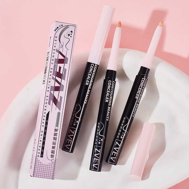 ZVEV Face Repairing Beauty คอนซีลเลอร์ปากกา Bone Phase Brightening Facial คอนซีลเลอร์ Lip Liner One 