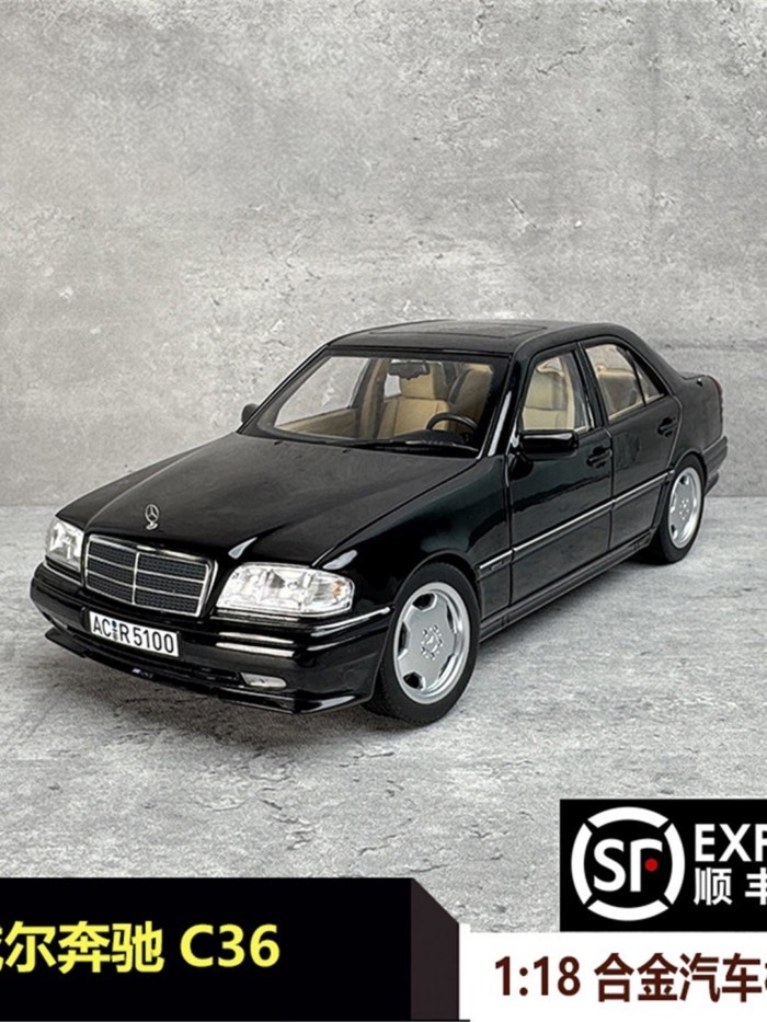 NOREV Norwell Benz C36 AMG 1993 รถรุ่น 1: 18 คอลเลกชันเครื่องประดับ C-Class