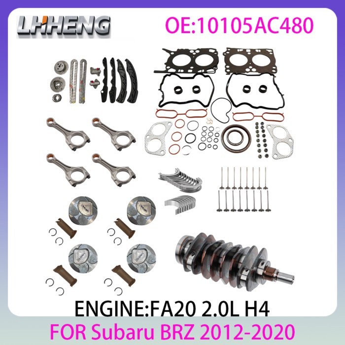 Engine Overhaul Repair Kit Full Gasket Set For Subaru FA20 2.0L 2.0 L T H4 Petrol Engine Fit BRZ To