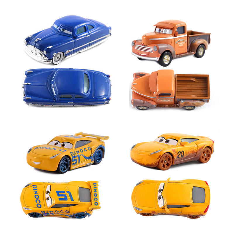 Disney Pixar 2 Cappuccino 51 Cool Sister Cruz Ramirez Mater Jackson Cars 3 1:55 โลหะผสมโลหะ Mo
