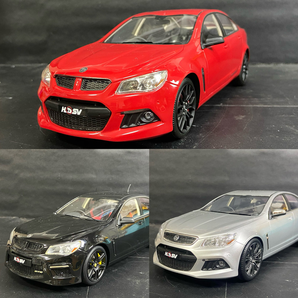 1: 18 Holden HSV Holden Gen-F HSV VF GTS Australian เรซิ่นรถรุ่น Bulk Bag Out of Print Car Model