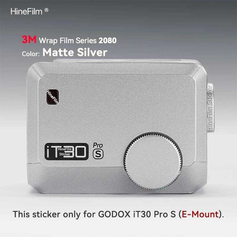 ▥ Hinefilm ผิวสําหรับ It30pro Mini TTL กระเป๋าแฟลชสติกเกอร์สําหรับ Godox It30 Pro สําหรับ Sony