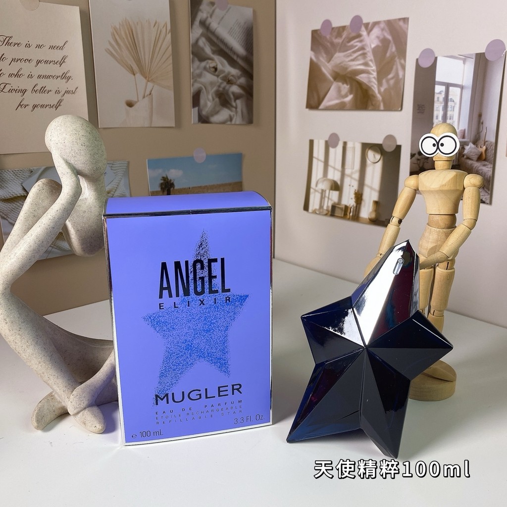 ยิงจริง❤ ส่วนลดในเวลาฟาง 55 Mugler Elixir Angel Essence 100ml Mugler Angel Elixir, 2023 ยี่ห้อ: Mugl
