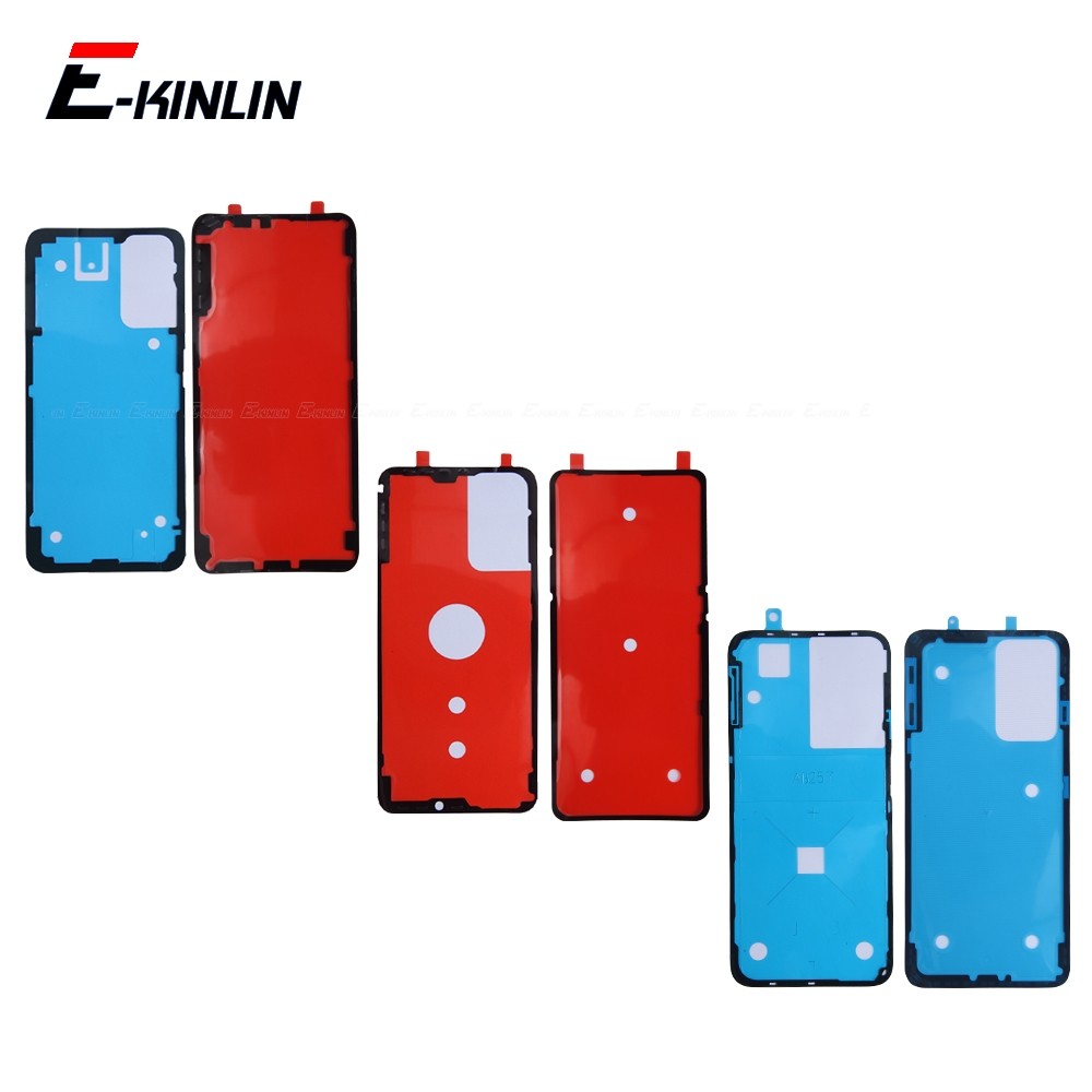 ฝาหลังแบตเตอรี่สติกเกอร์ประตูกาวกาวเทปสําหรับ OPPO Realme Q Q2 Q3 Q3i Q3s Q3t Q5 5G Q5i U1 Pro Carni