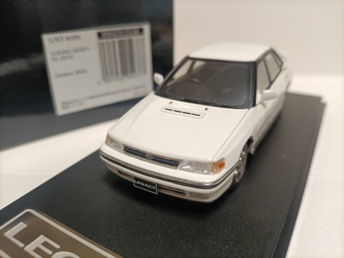Mark43 1 43 Subaru LEGACY ดัดแปลงรถรุ่น Subaru LEGACY RS BC5 สีขาว