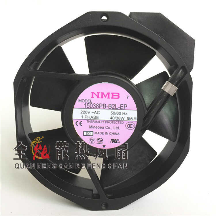 NMB 15038PB-A0L/A1L/B0L/B2L/B3L-EP/GP/GPS พัดลมระบายความร้อนตู้ 220v