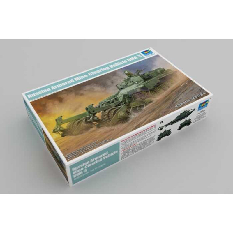 รถถล่มหุ้มเกราะรัสเซีย BMR-3 ขนาด 1/35 รุ่น TRUMPETER 09552