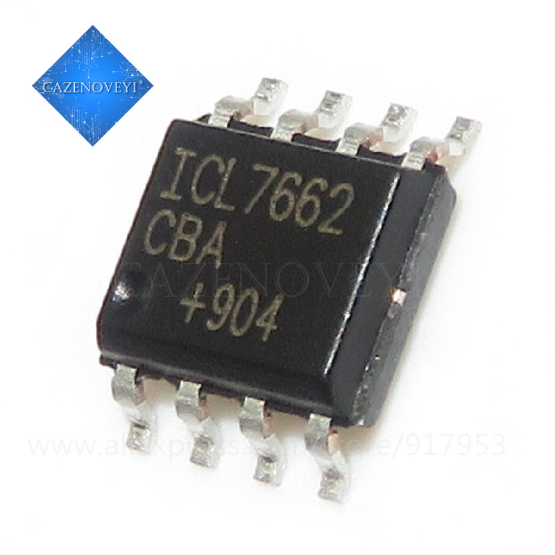 10 ชิ้น ICL762CBA SOP-8 ICL762 SOP8 ICL762CBA + T SOP8 CMOS ตัวแปลงแรงดันไฟฟ้า IC IC