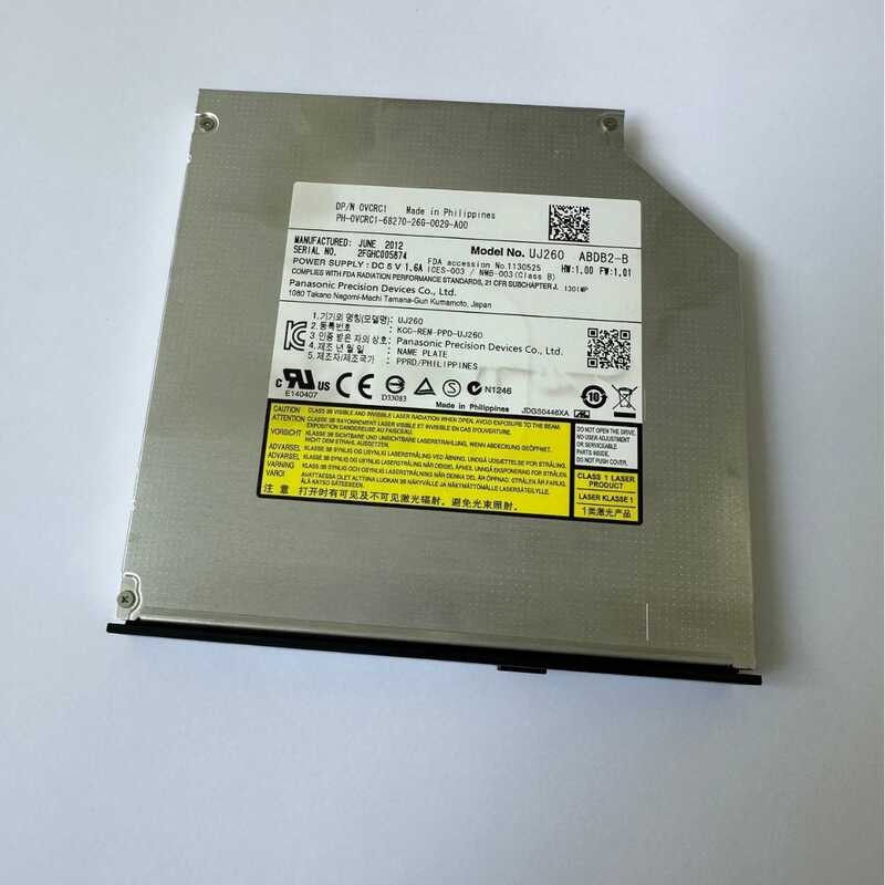 SATA Serial Blu-ray แกะสลักบันทึกโน๊ตบุ๊คต้นฉบับเครื่อง All-in-One ในตัว Panasonic UJ260 Blu-ray D