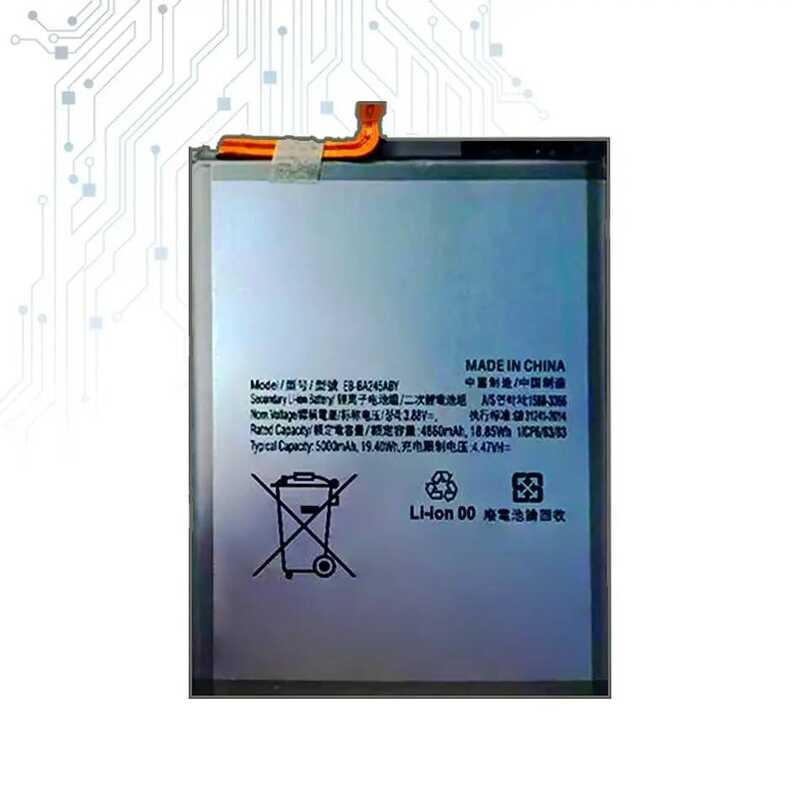 Battery For Samsung Galaxy A24 4G SM-A245F SM-A245F/DSSM-A245F/DSN EB-BA245ABY 5000mAh