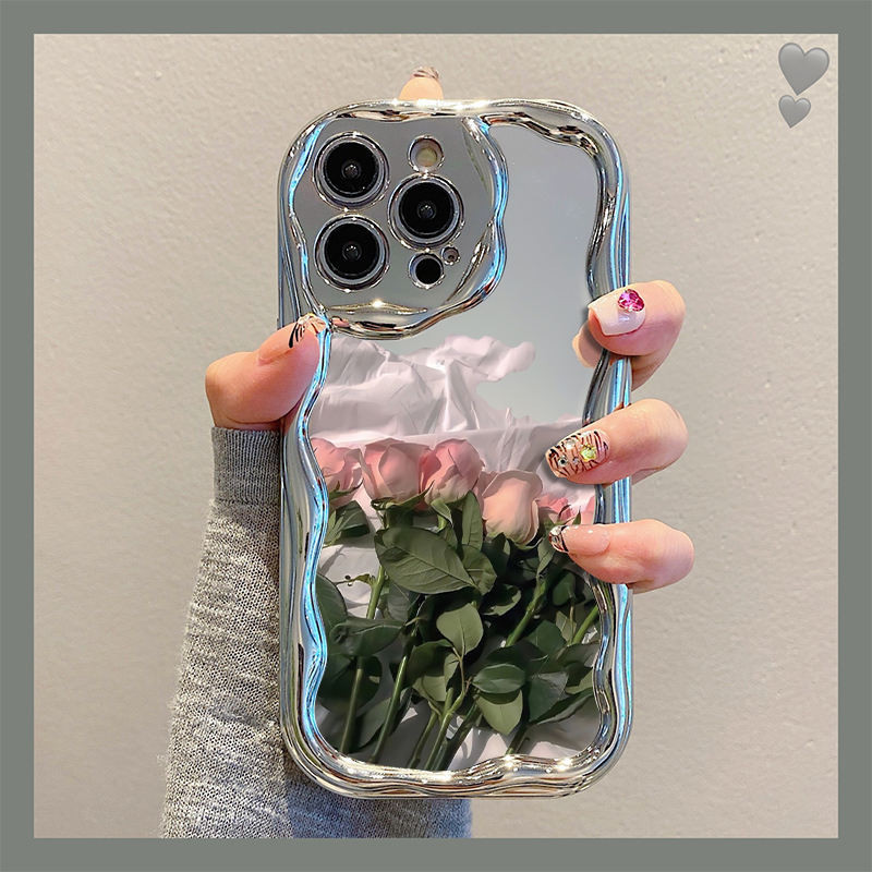 [VIP] กุหลาบโรแมนติกเหมาะสําหรับเคสโทรศัพท์มือถือ Apple 15 iPhone14 promax ใหม่ ipone13 c