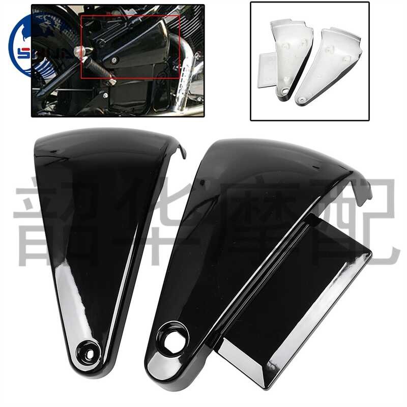อุปกรณ์เสริมรถจักรยานยนต์ Drift Car Battery Fairing Cover เหมาะสําหรับ Kawasaki Vulcan VN400 VN800