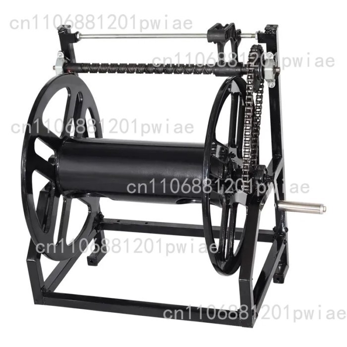 Electric  Winding Frame Water Pipe Storage Frame Agricultural Pipe Collection High Pressure Hand Pi