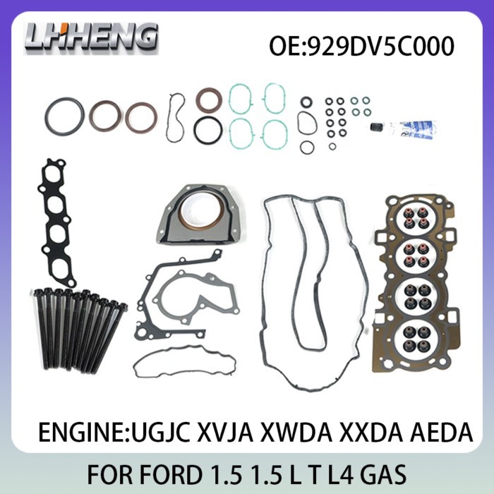 Engine Full Gasket Set For FORD B-MAX C-MAX ECOSPORT FIESTA FOCUS GRAND KUGA MONDEO 1.5L 1.5 L T L4