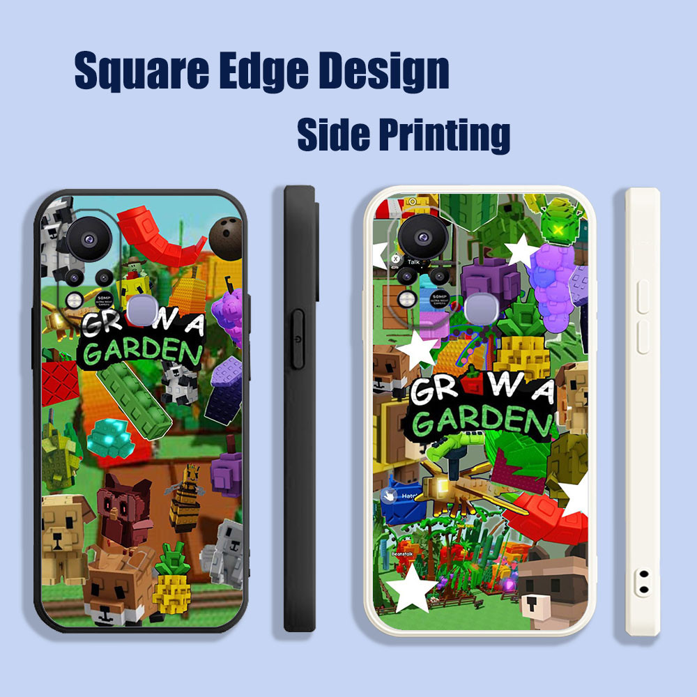 ปลอกสําหรับ Huawei Nova 3i 7i 8i 5T Y9S Grow a garden roblox วิดีโอเกม FXZ03 เคสโทรศัพท์ขอบสี่เหลี่ย