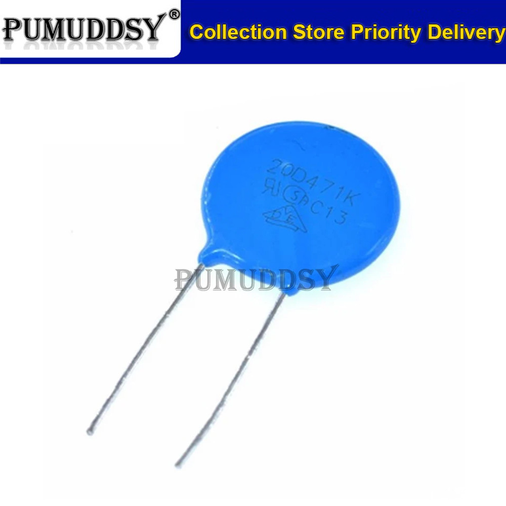 10PCS varistor 20D471K 470V piezoresistor 20D471