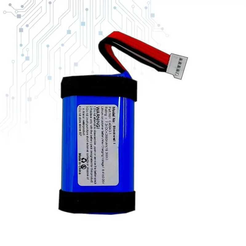 Battery For Marshall Stockwell II 2 C406A3-1 2680mAh