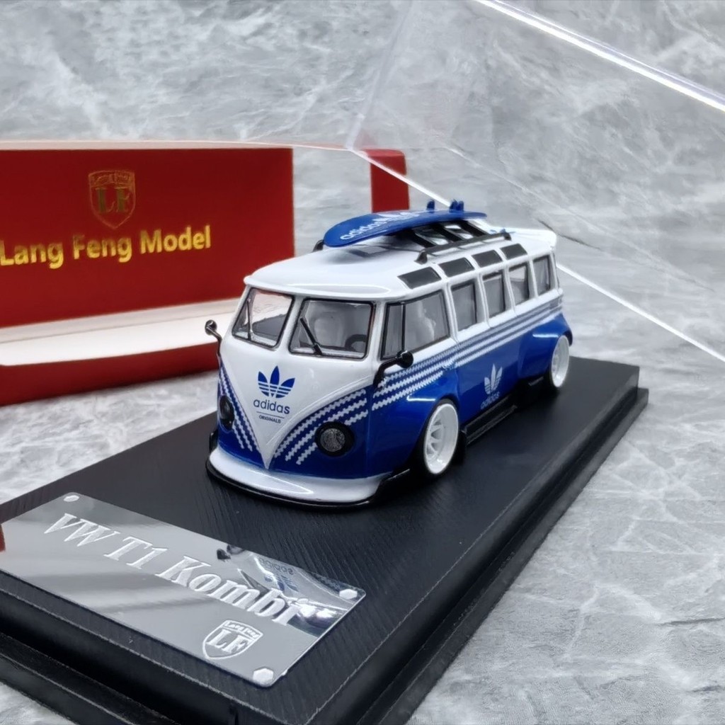Lang Feng 1/64 VW T1 Kombi Volkswagen Van Model Out of Print Car Model