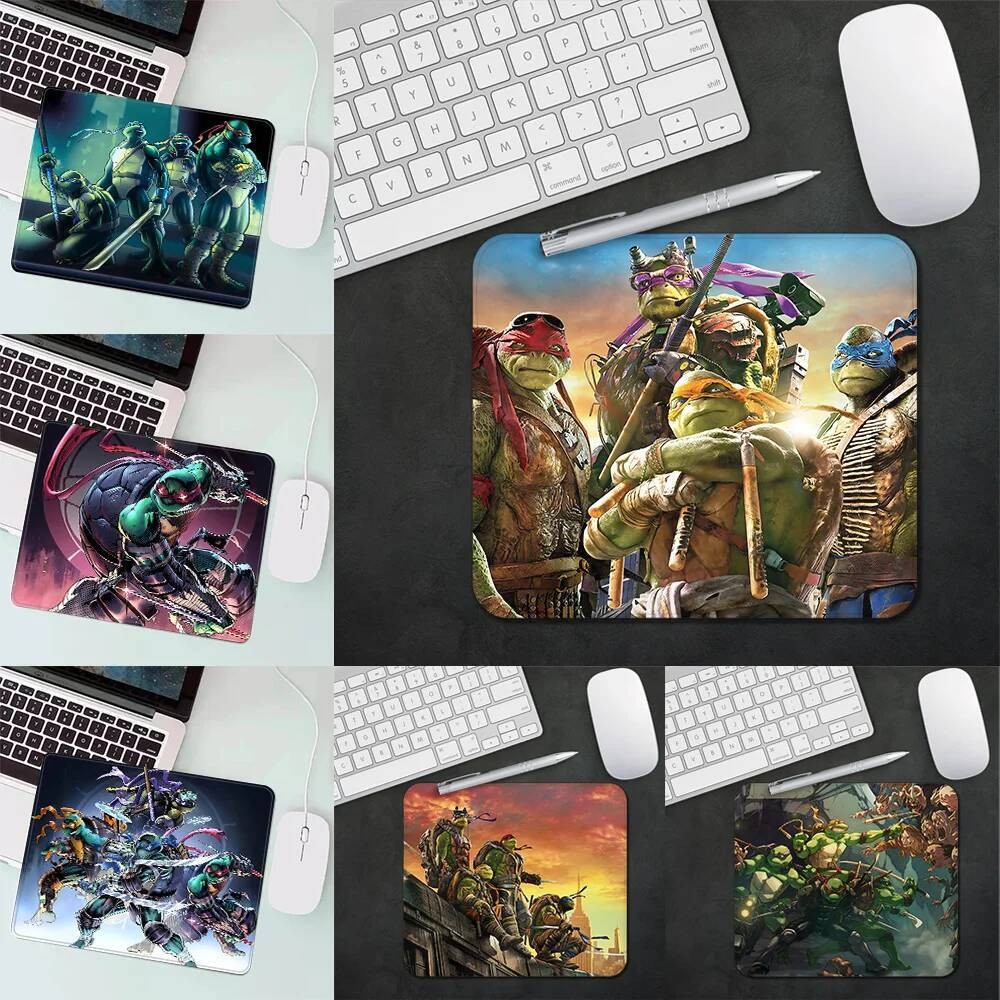 เมาส์ Gamer สําหรับเต่านินจา Pad XS แผ่นรองเมาส์ขนาดเล็กสําหรับ PC Gamer โต๊ะตกแต่งสํานักงานแผ่นรองเ