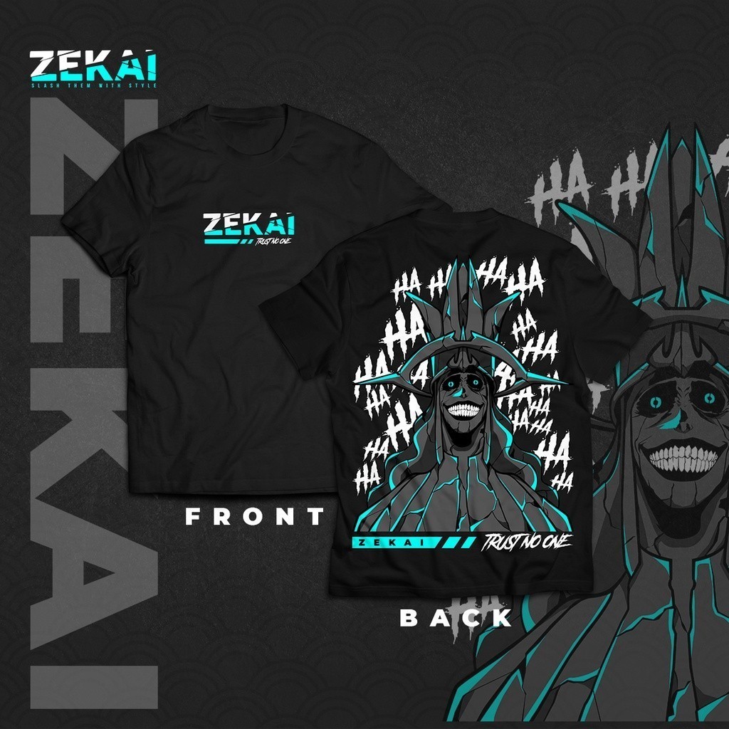 ใหม่ เสื้อยืด สินค้าจุดZekai clothing SOLO leveling statue เสื้อยืด unisex Tees S-5XL