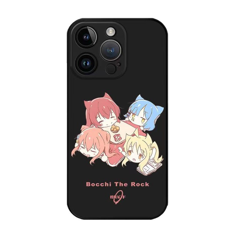 สําหรับ Poco M6 F6 X6 C85 C71 C65 M5S F5 M3 X3 X4 M4 Pro GT NFC 4G 5G TH1 สีดํานุ่มเคสโทรศัพท์Bocchi The Rock - รูปที่ 4