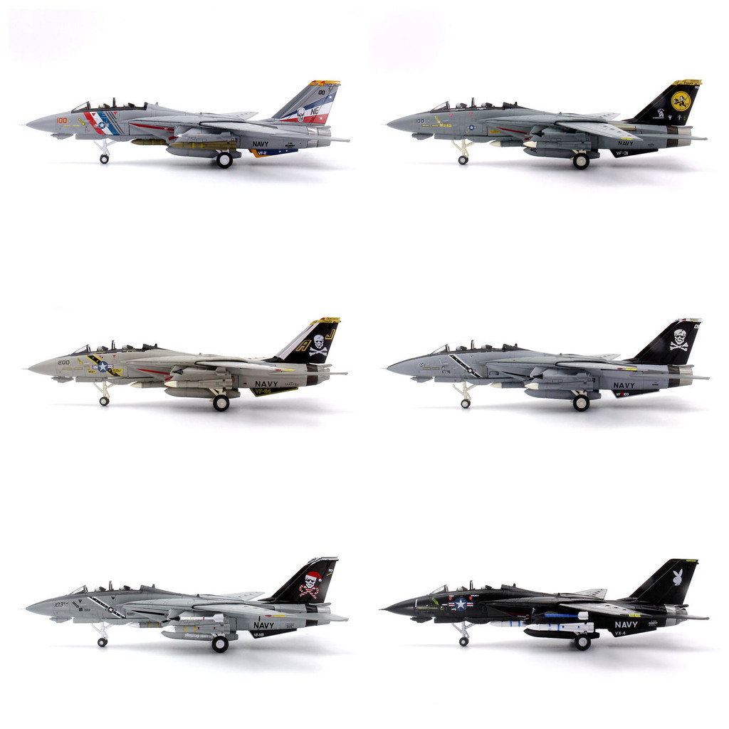 WLTK ญี่ปุ่น Hot American F-14 Tomcat Fighter VF2 VF31 VF84 VF103 VX4 รุ่น 1/100