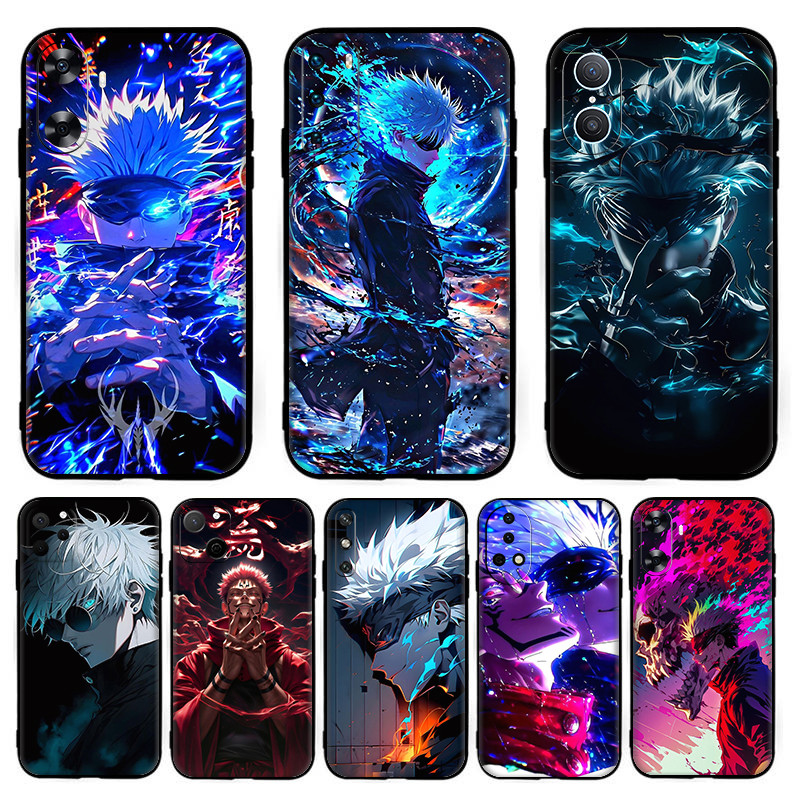 O-3 การ์ตูน Cool อะนิเมะ Jujutsu Kaisen Gojo Satoru สําหรับ Huawei P10 P20 P30 Lite Pro Y5P Y6P Y7A 