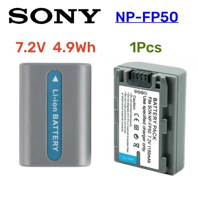 ❃ Npfp50 NP Fp50 แบตเตอรี่สําหรับ Sony Np-Fp30 Np-Fp50 Np-Fp60 Np-Fp70 Np-Fp71 Np-Fp90