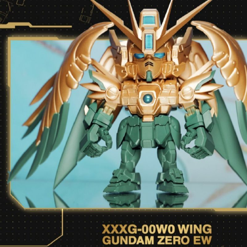 ของเล่นVivi QMSV mini 5th Anniversary Series Blind Box: Artists Freedom Gundam, Wing Gundam, Origina