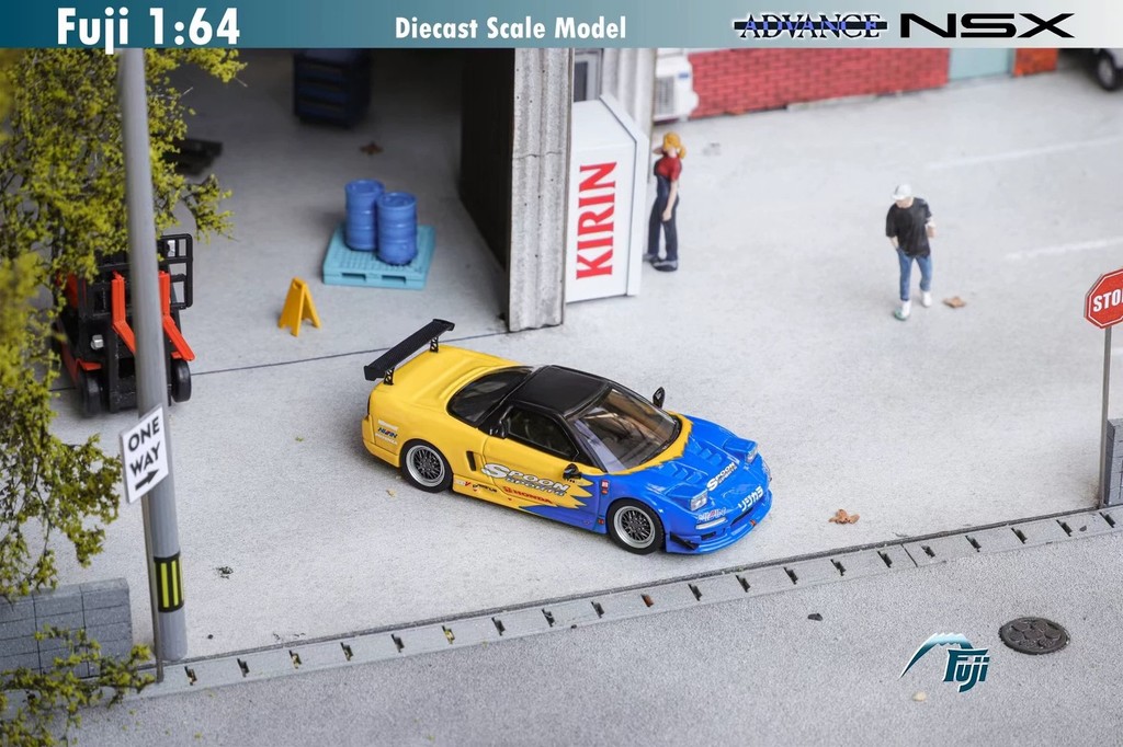 Fuji 1:64 NSX NA1 Spoon รถเหล็กโมเดล