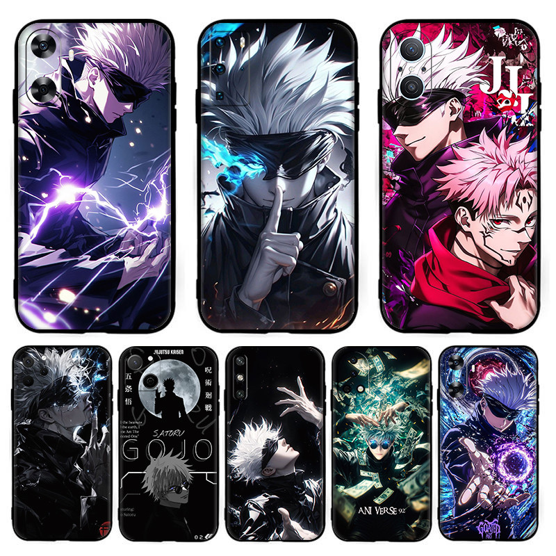 W[3] Anime Boy Cool การ์ตูน Gojo Satoru สําหรับ Huawei Nova 2i 2 Lite 3 3i 4E 5i 5T 7 10 SE 8i Y61 T
