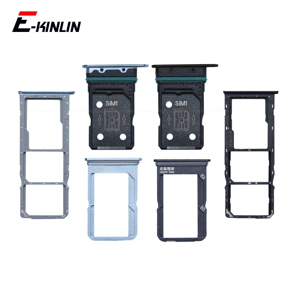 Sim Micro SD Card Socket Adapter คอนเทนเนอร์ Connector Holder Slot ถาด Reader สําหรับ OPPO A1 2018 P