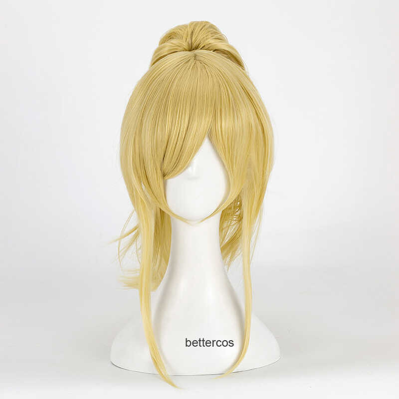 วิกผม Golden Split Tiger แบบคลิปสำหรับผมหางม้าเดี่ยว ออกแบบโดย Kaoru Miyahara