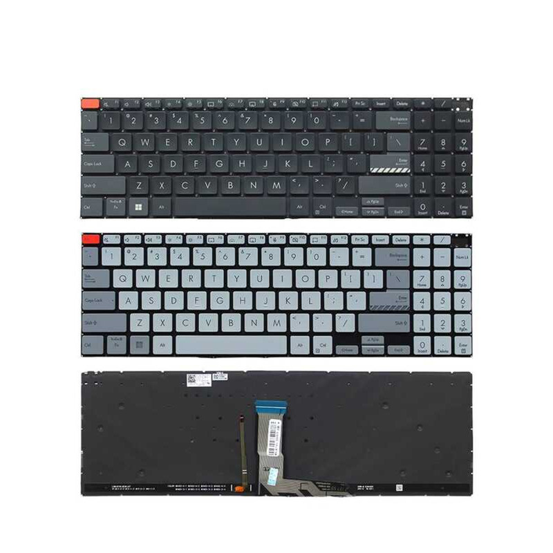 เหมาะสําหรับ Asus Fearless 15Pro M3500 M7600 M6500 K6500 K3500 X3500 คีย์บอร์ด