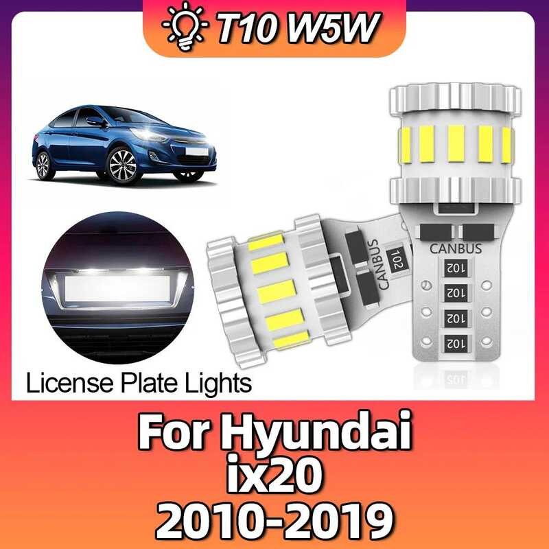 C 2X W5w T10 Led Bulbs Caus 168 14 Car Parking Lamp Nse Plate Map Light For Hyundai Ix20 2010 2011