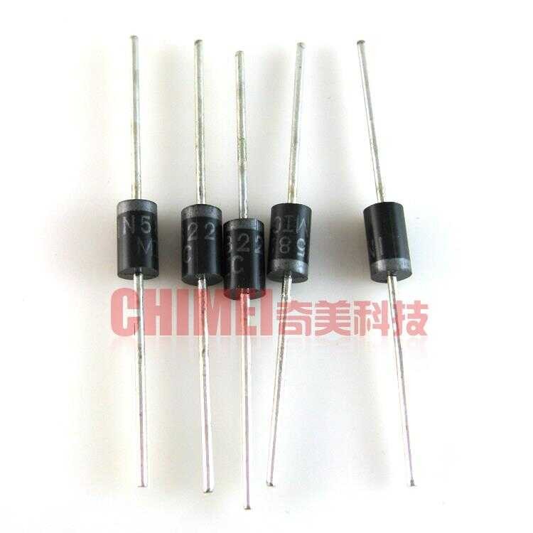 [ต้นฉบับใหม่เอี่ยม] 1N5822 IN5822 Shoteki Diode ชิ้นส่วนส่วนประกอบอิเล็กทรอนิกส์