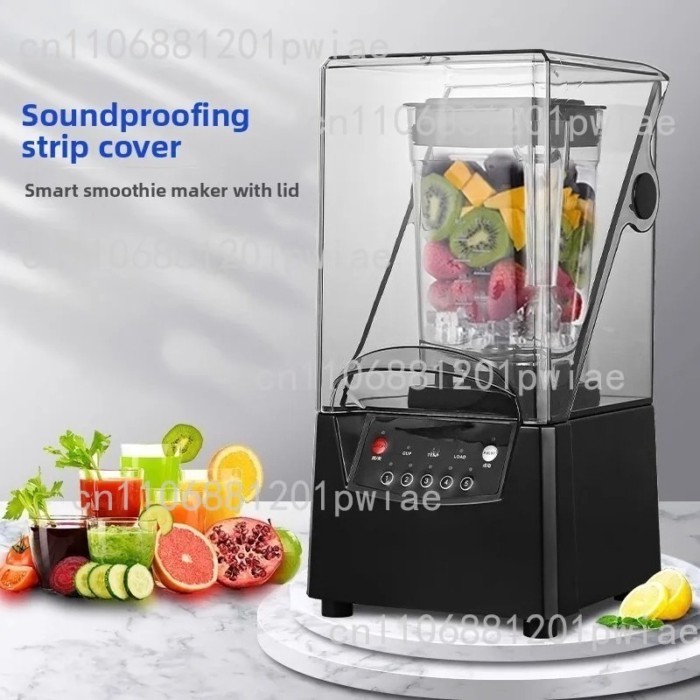 Smoothie machine Soundproof cooking machine Milk tea shop with cover Smoothie crusher Juicer
