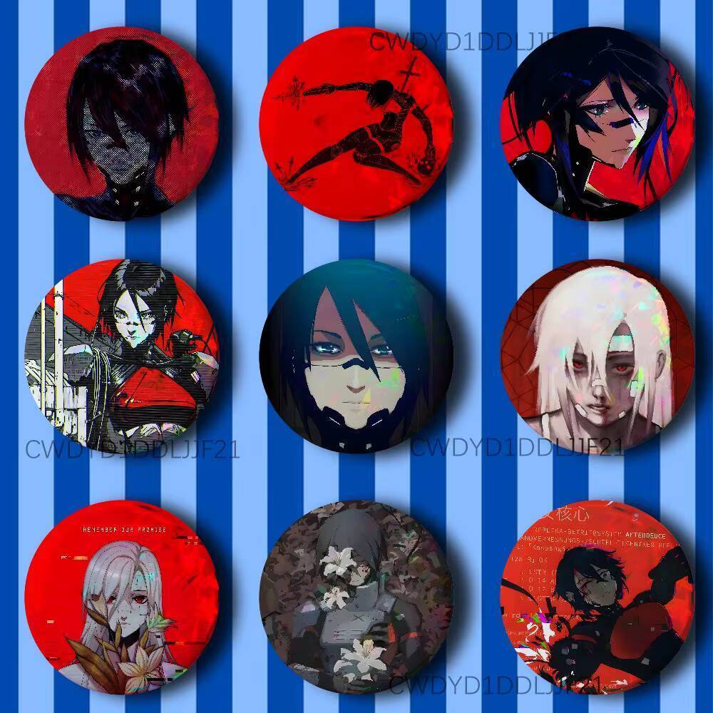 เกม S-Signalis ปุ่ม Pins Tinplate เข็มกลัดการ์ตูน Creative Badge สําหรับกระเป๋าเป้สะพายหลังเสื้อผ้า 