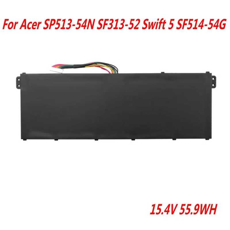 ▥ ใหม่ Original Ap18c7m 4Icp5/57/79แบตเตอรี่แล็ปท็อปสำหรับ Acer Sp513-54N Sf313-52 Swift 5 Sf51